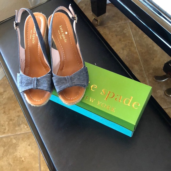 Jean wedge heels - Picture 1 of 3